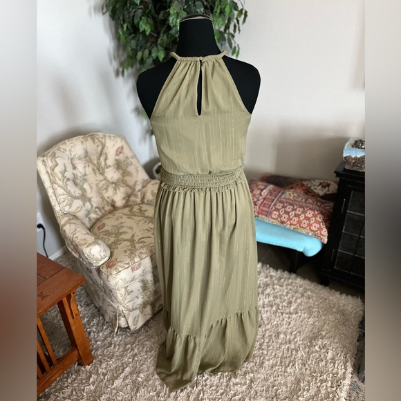 INC Halter Maxi Dress - Picture 4 of 9
